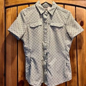 REI vented hiking shirt Size S